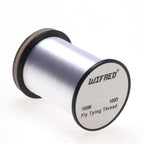 Wifreo 100D nylon fly tying thread in white, 100m single spool