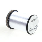 Wifreo 120D nylon fly tying thread in white, 100m single spool