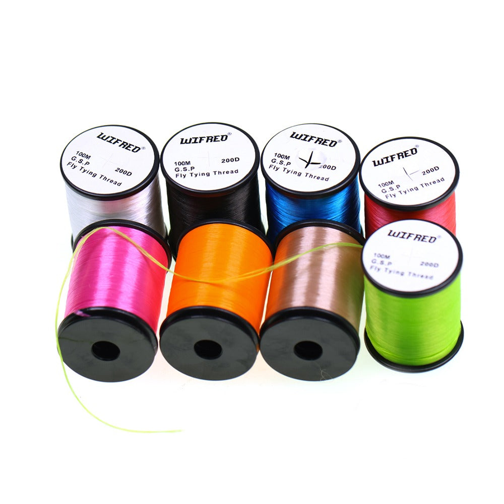 200D GSP fly tying thread color options