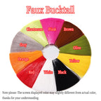Faux Bucktail Material fly Tying Material tapered Synthetic Fiber