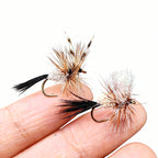 Classic Carbon Steel Artificial Hard Bait Dry Fly