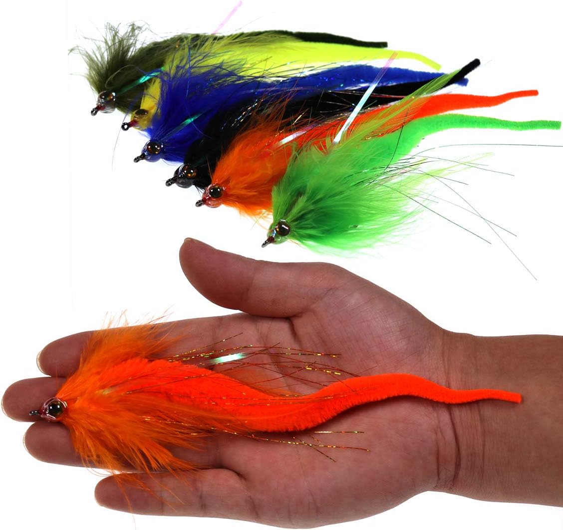 10pcs/Box Dragontail Fly Combo Set Streamer