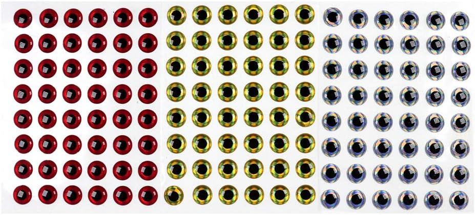 300PCS 3D Bionic Fish Eyes