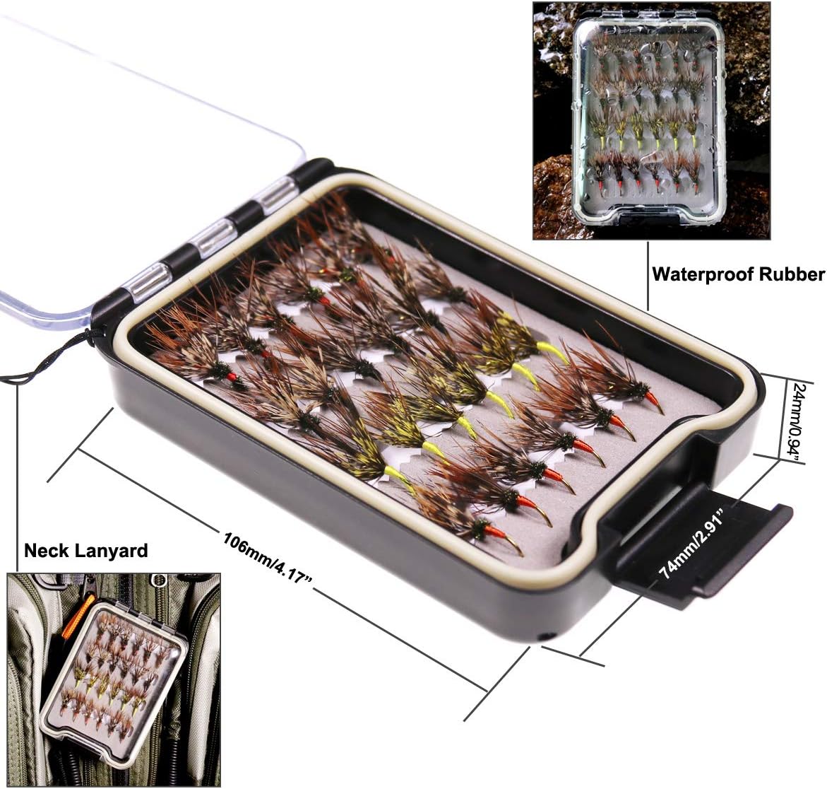 24PCS Tenkara Flies