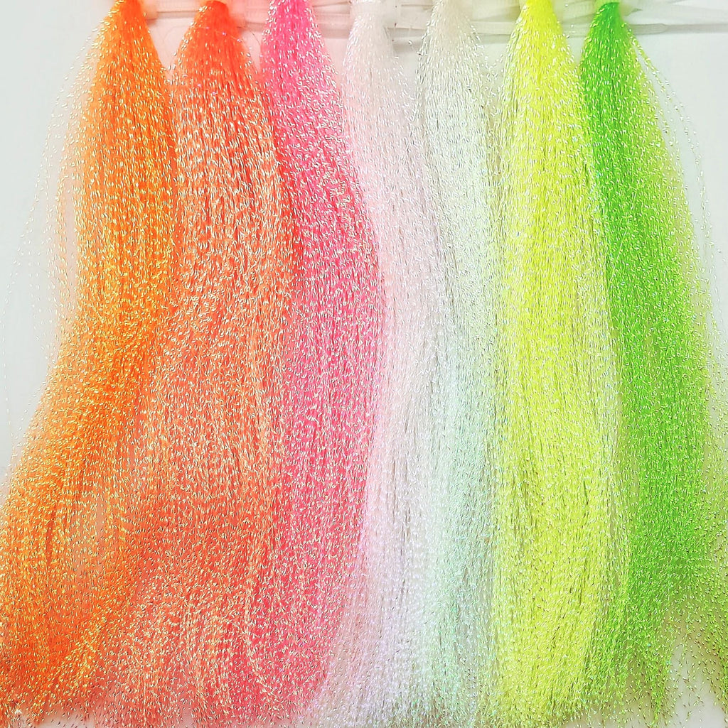 10/12/14/16 Pack UV Fluorescent Crystal Flashabou Crystal Tinsel Flash