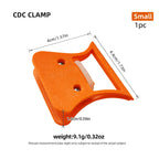 Fishing Fly Tying Tools CDC-3D Clamp Feather Folding Blok Feather Hackle Pliers