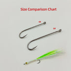 HBH Alloy Steel Long-Shank Streamer Hooks