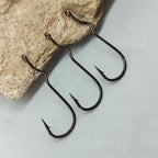 High-carbon Steel Twisted Shank Design Big Popper Hook Fly Tying Hook Fishing Accessories