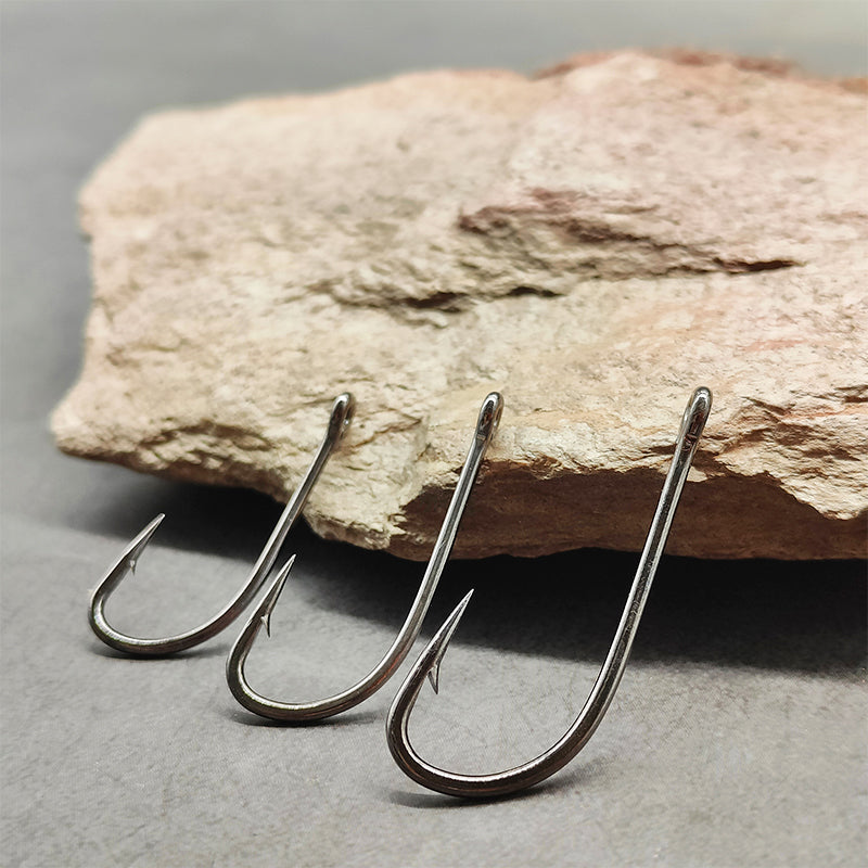 Ultra-Sharp High-Strength Carbon Steel Dry Fly Bare Hooks Streamer Hooks for Fishing