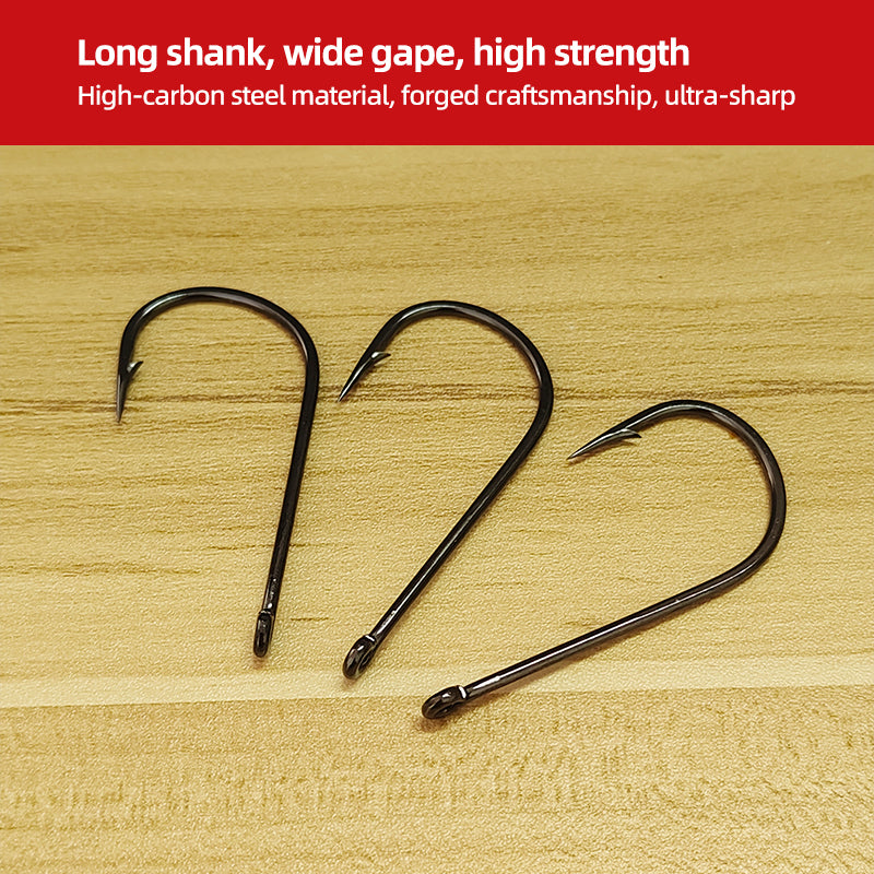 Ultra-Sharp High-Strength Carbon Steel Fly Hooks Streamer Hooks
