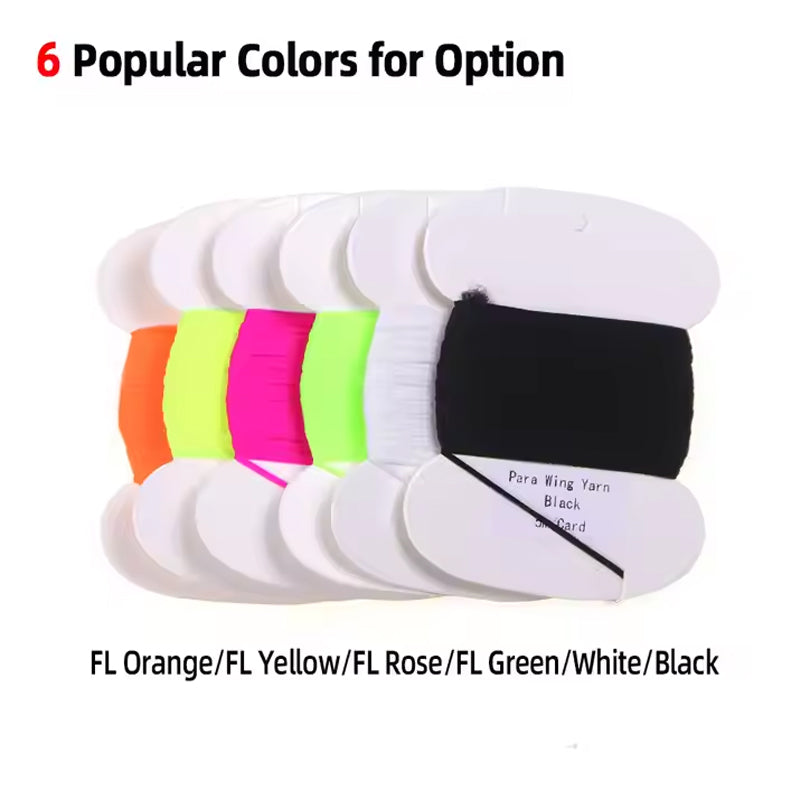 Card High Visibility PARA Post Wing Floating Yarn Fly Tying Material