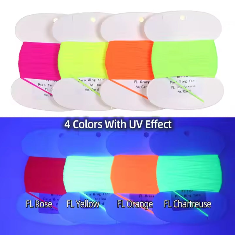 Card High Visibility PARA Post Wing Floating Yarn Fly Tying Material