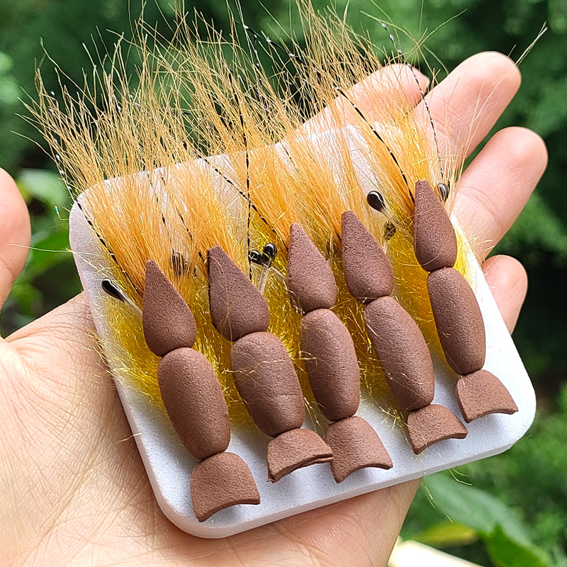 Bionic Floating Foam Shrimp Micro Lure for Bass & Mandarin Fish Target Species Bait in Fishing Lures
