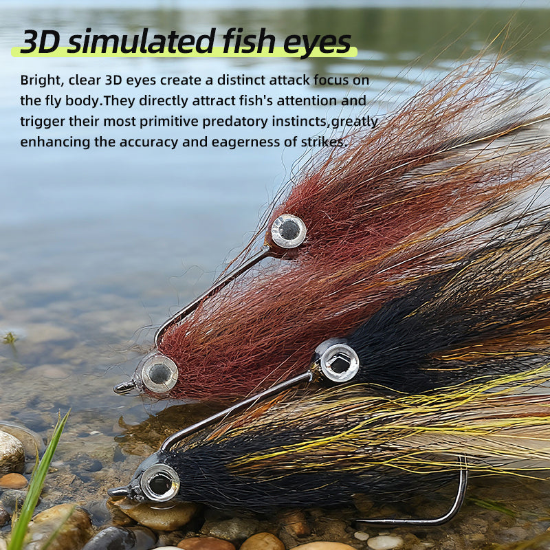 Double-fly Fishing Flies Schooling Bait
