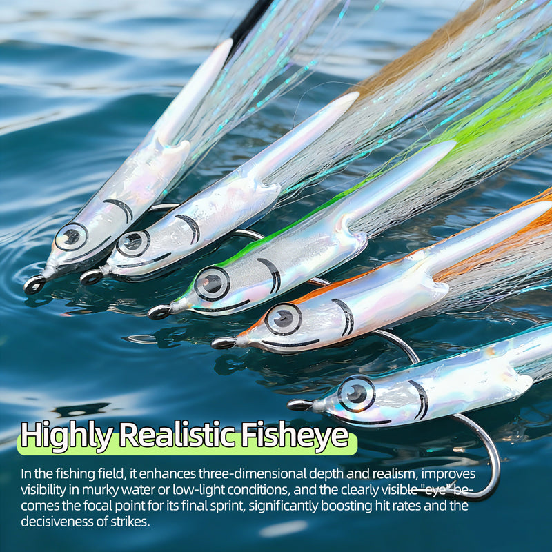 Surf Candy Carbon Steel Hook Saltwater Fly Lure