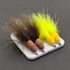High-carbon steel hook foam streamer lure for sea bass in rivers & lakes