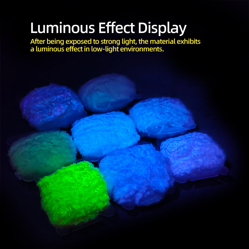 5 Meters Per Roll Luminous Chenille Yarn for Fly Fishing Tying Material for Tying the Body of Woolly Bugger-Style Fly Lures