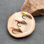 Luminous Nymph Fly Fishing Lures Hand-Tied Fly Tying Hook