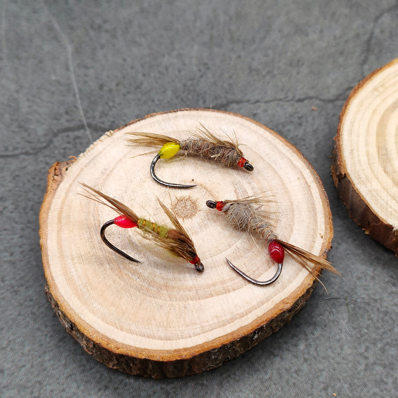 Luminous Nymph Fly Fishing Lures Hand-Tied Fly Tying Hook