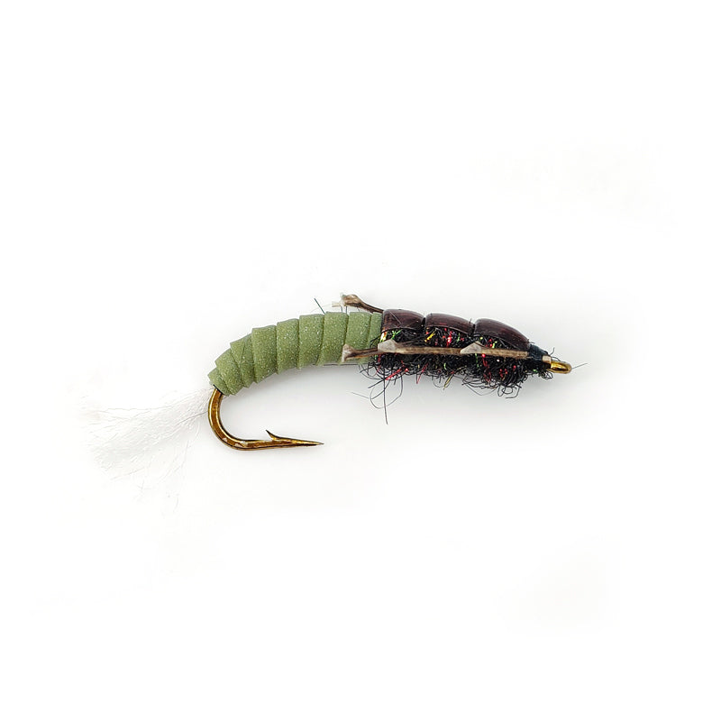 Stonefly Nymph Hand-Tied Fly Fishing Artificial Hard Bait Insect Lure for Trout and Bass Rivers Lakes & Streams