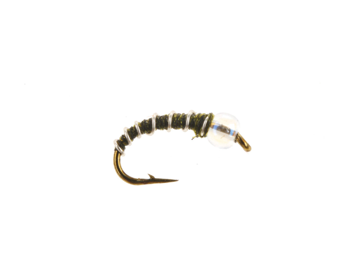 Mercury Zebra Midge - Olive