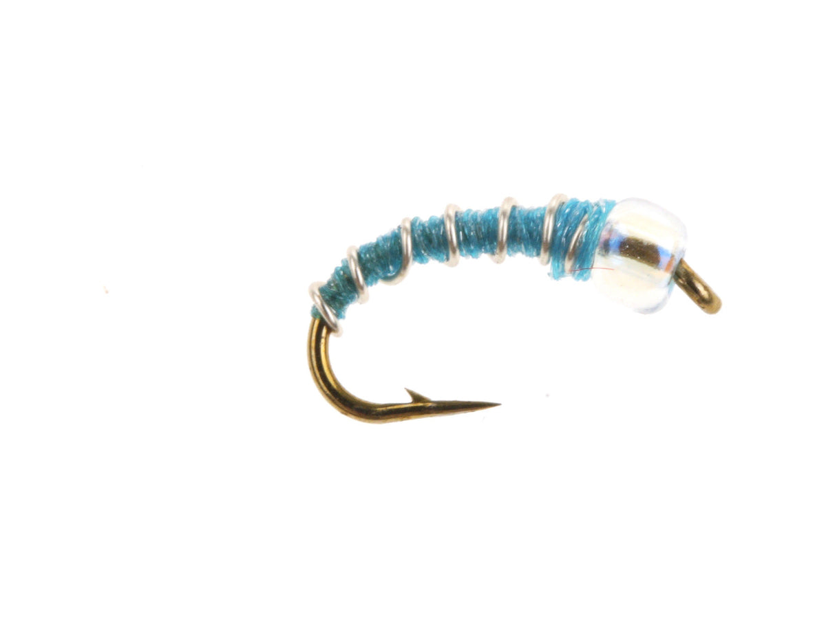 Mercury Zebra Midge - Blue