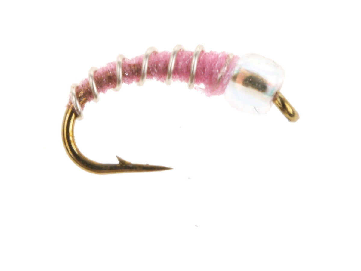 Mercury Zebra Midge - Pink