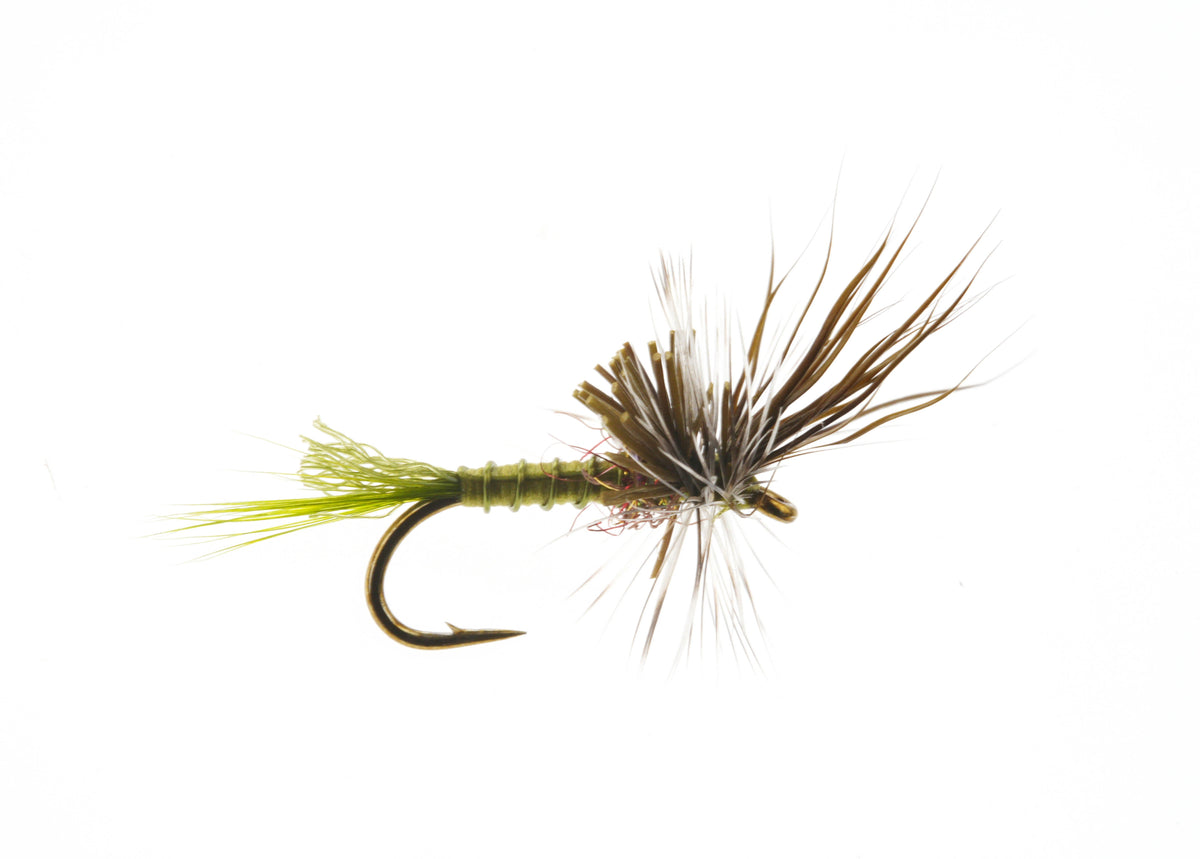 Studio product image of the Golden Wire Tenkara kebari, WIFREO style XY178E