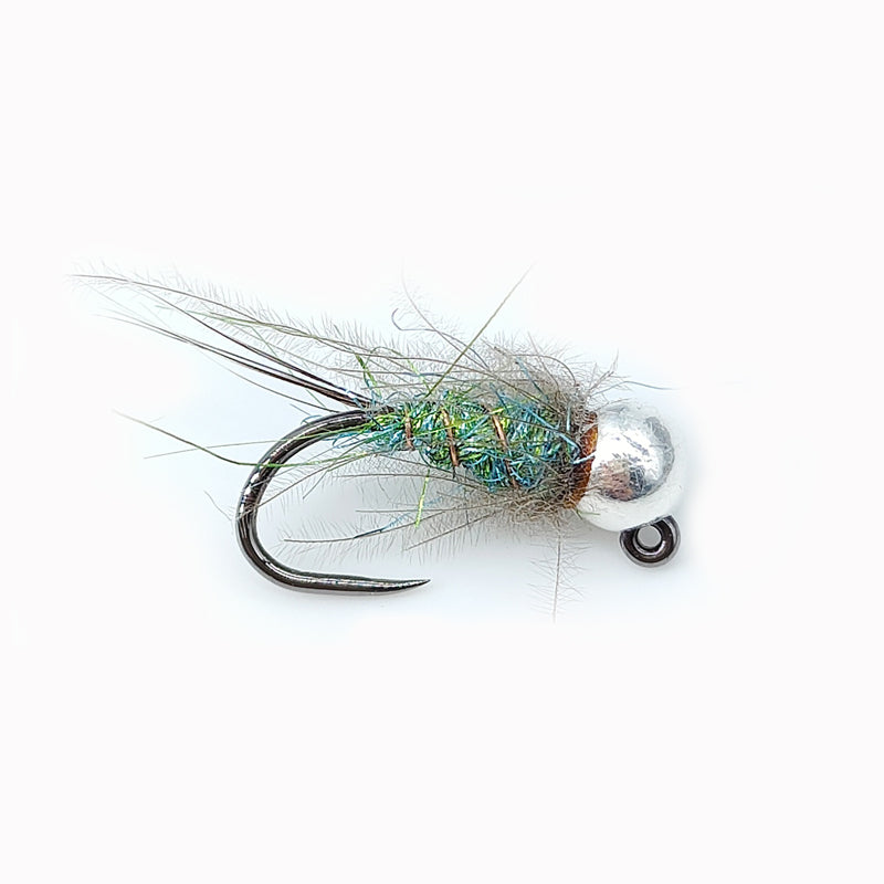 Tungsten Bead Head Wet Nymph Fast Sinking Fly Trout Fishing Lures 16# River Lake