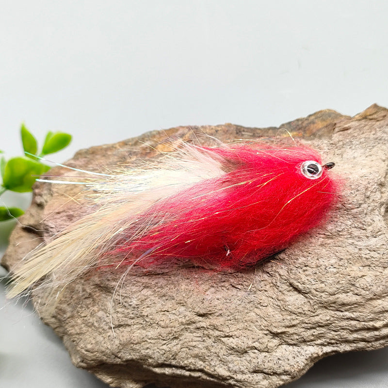 Big-Eyed Artificial Baitfish Streamer Fly Fishing Tackle Lure