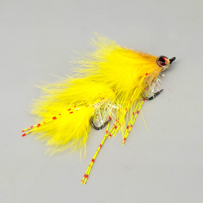 Realistic insect bait fishing lure, articulated, suitable for trout in rivers & lakes.