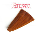 Faux Bucktail Material fly Tying Material tapered Synthetic Fiber