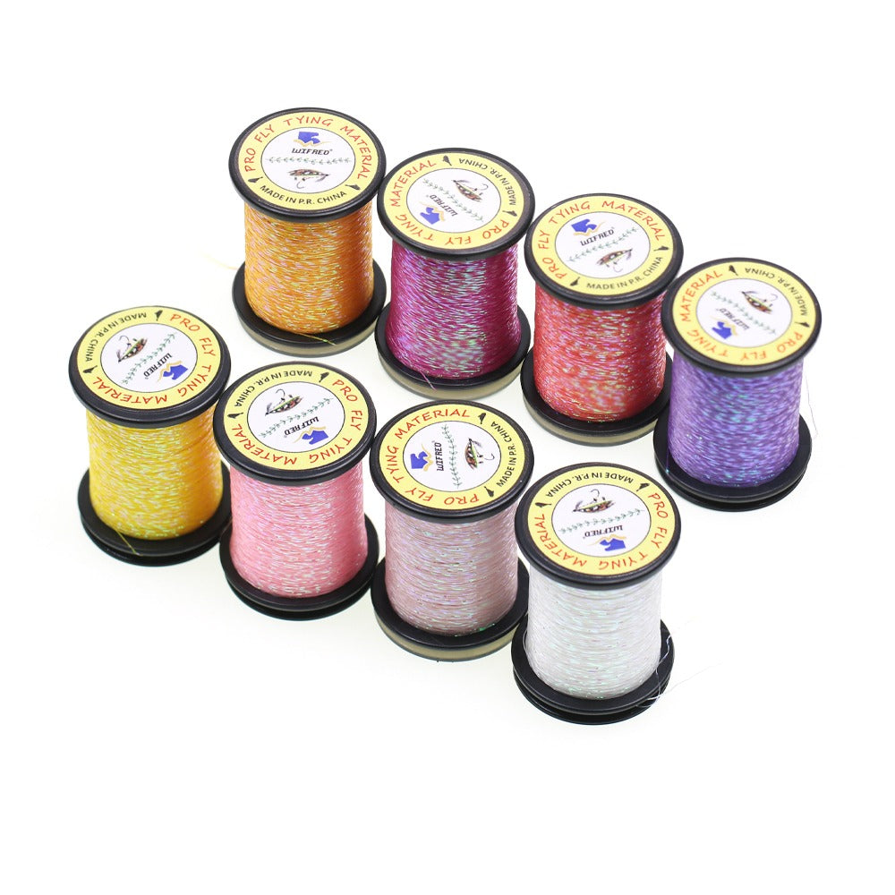 Fly Fishing Lure Material plastic Tinsel Material
