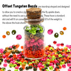 UV offset printing tungsten beads/jigging machine bead removal