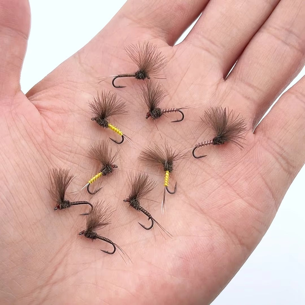 Cdc Wing Mayfly Barbed Fly Tying Hook Dry Fly Artificial Insect Bait