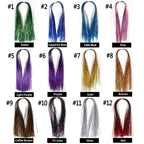 Laser Flat Lurex Thread Tying Material