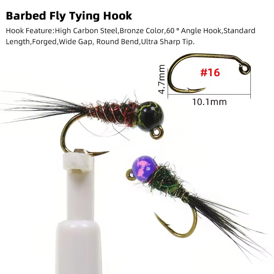 Mottled Jig Bead Head Wet Euro Nymph
