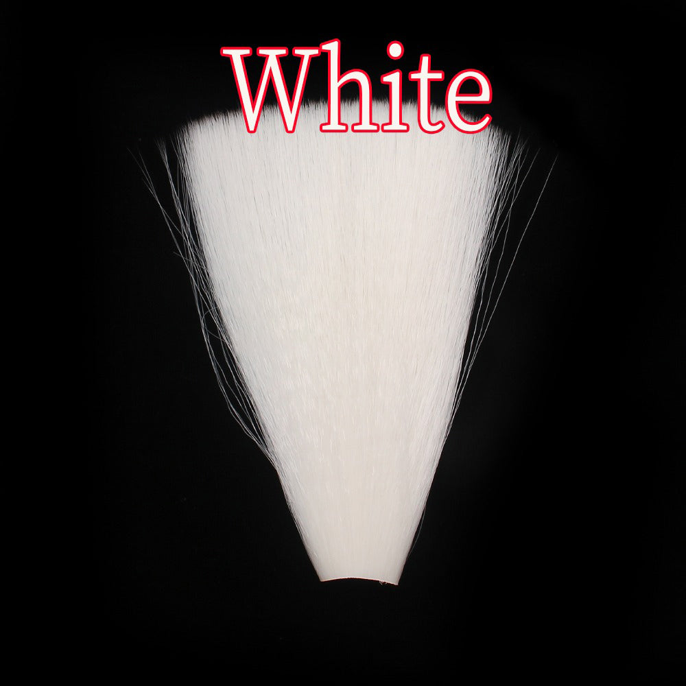 Faux Bucktail Material fly Tying Material tapered Synthetic Fiber