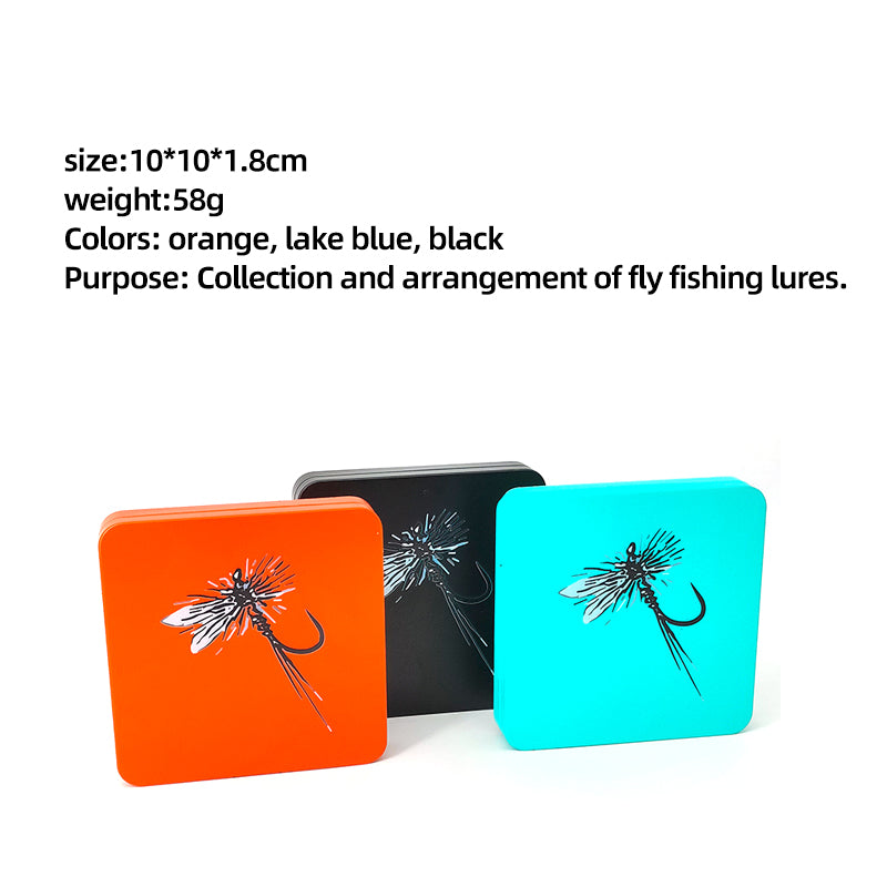 Metal Dry Fly Bait Box