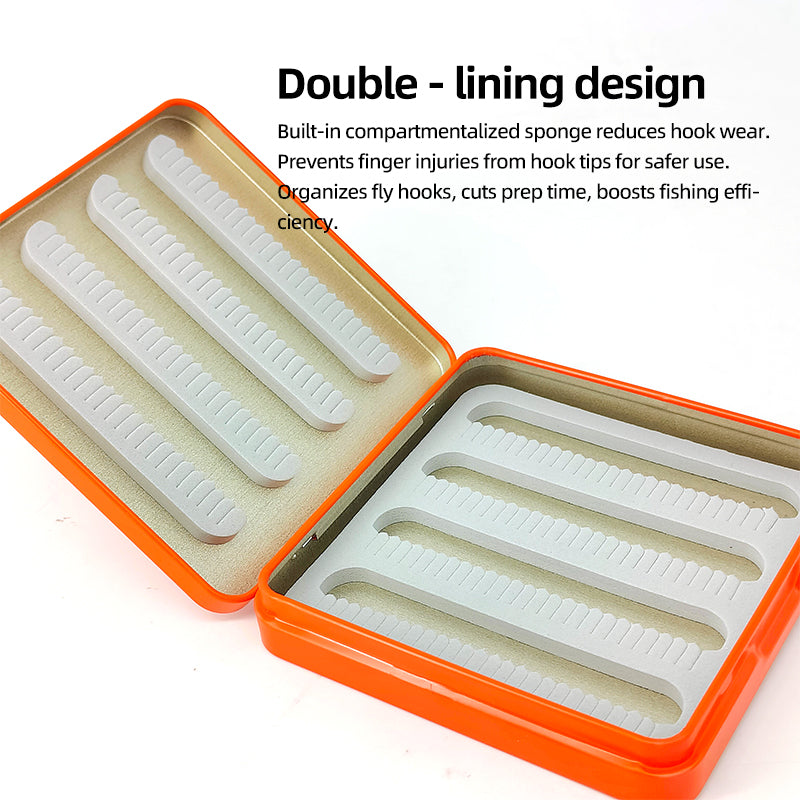 Metal Dry Fly Bait Box