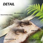 Squirrel Hair Nymph Zacco Erythropterus Large-Eye Bream Micro-Fly Fishing Lure