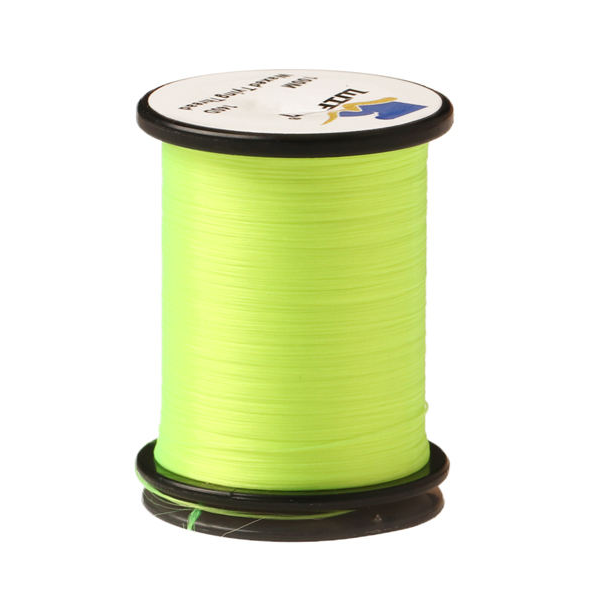Wifreo 140D nylon fly tying thread in chartreuse, 100m single spool