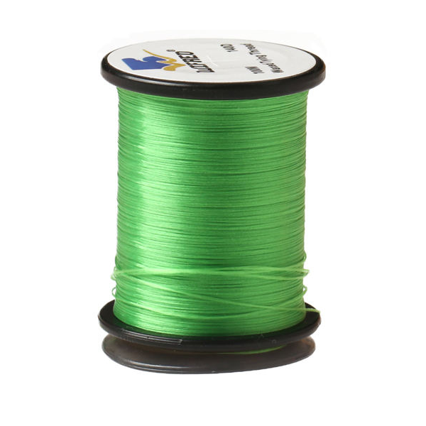 Wifreo 140D nylon fly tying thread in green, 100m single spool