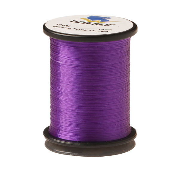 Wifreo 140D nylon fly tying thread in purple, 100m single spool