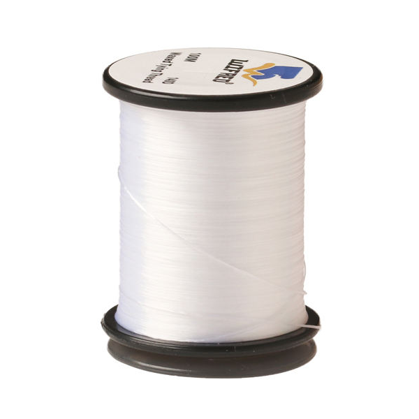 Wifreo 140D nylon fly tying thread in white, 100m single spool