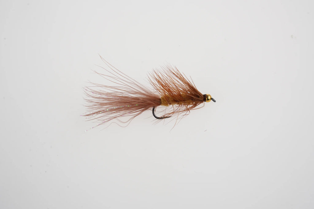 Brown Woolly Bugger streamer fly from the WIFREO assortment