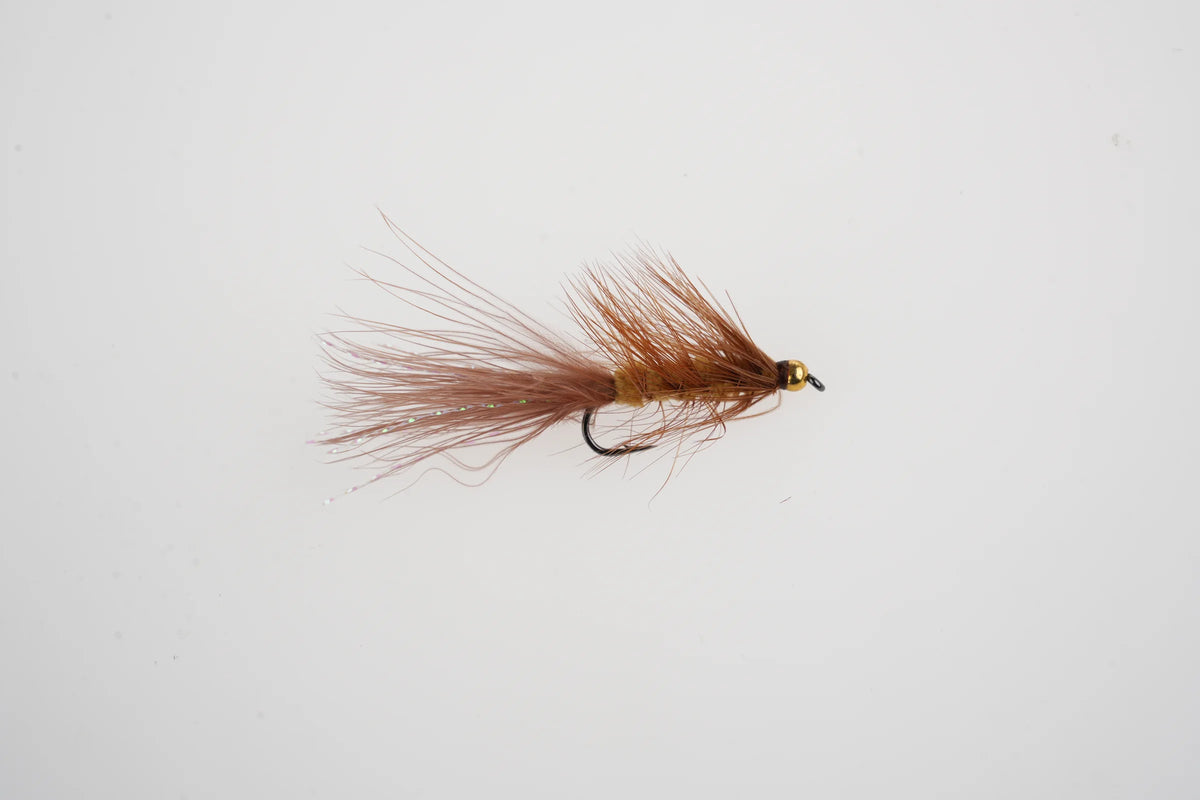 Brown Woolly Bugger streamer fly from the WIFREO assortment