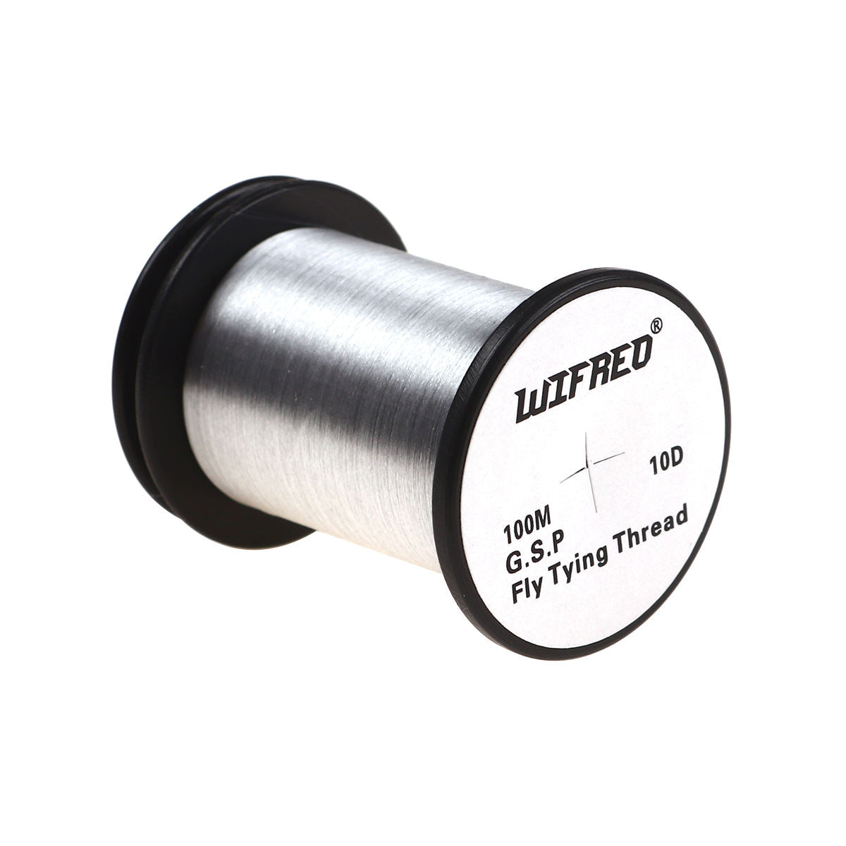WIFREO 10D GSP fly tying thread in White, 100m single spool