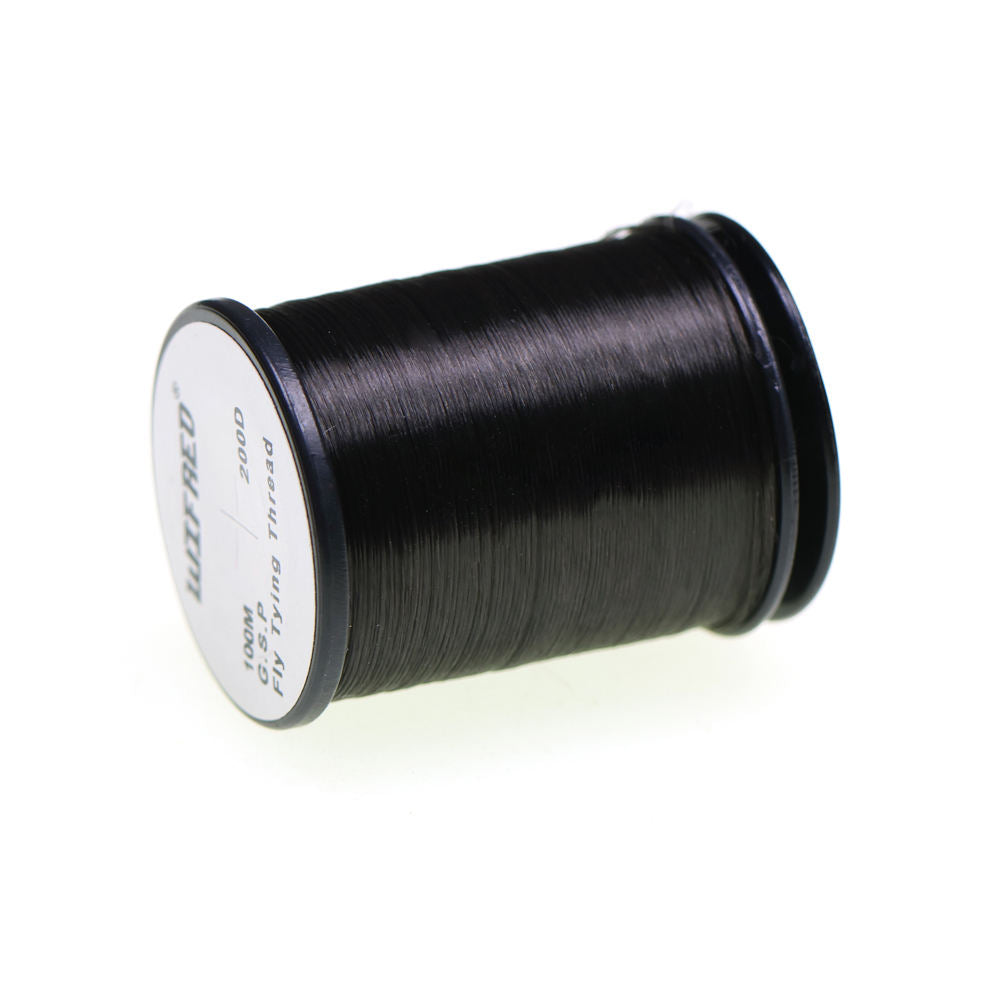 WIFREO 200D GSP fly tying thread in Black, 100m single spool
