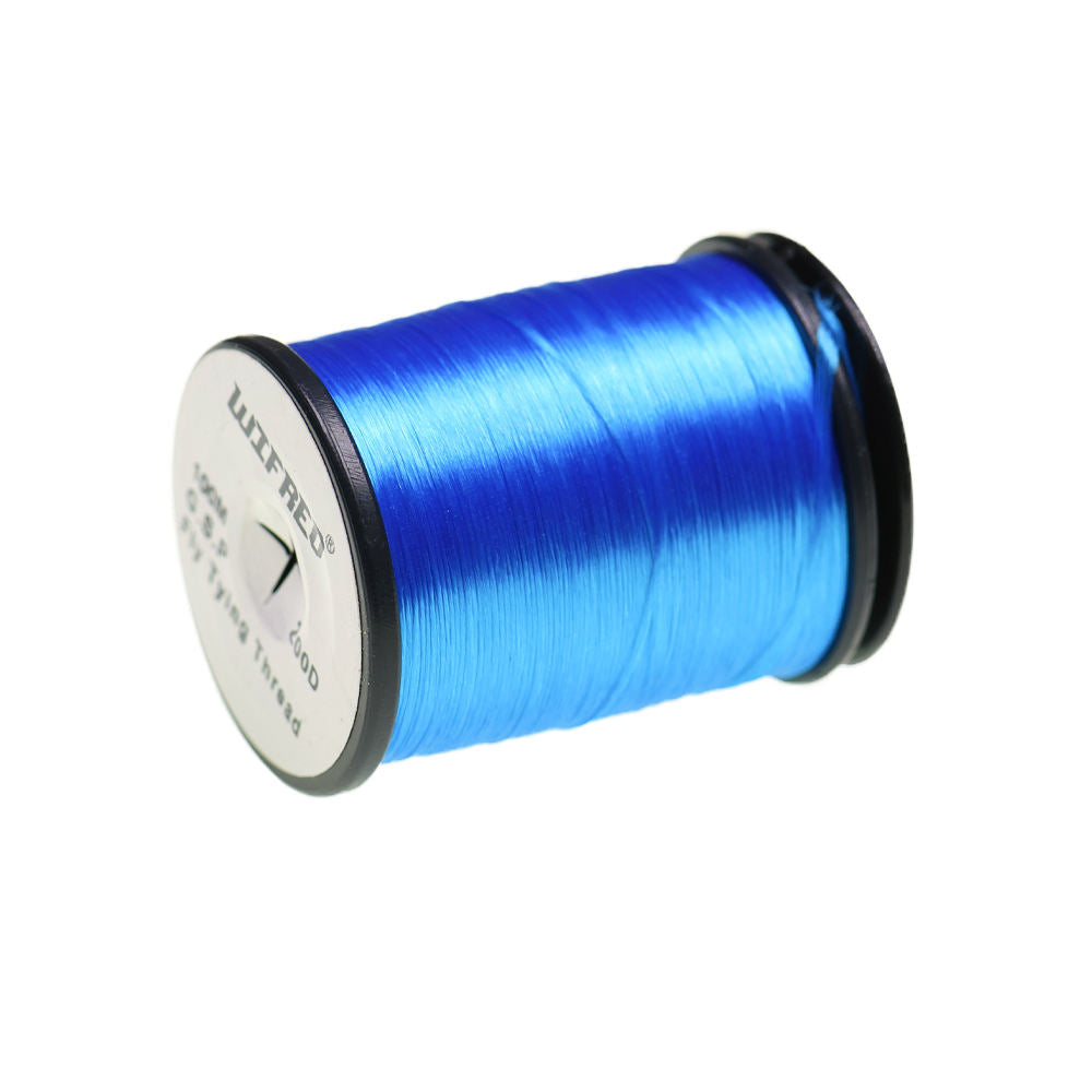 WIFREO 200D GSP fly tying thread in Blue, 100m single spool